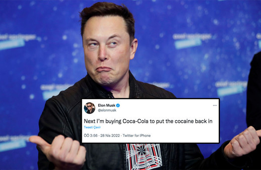 Twitter'ın yeni patronu çıldırdı! Elon Musk Coca Cola'yı alıp içine kokain koyacak