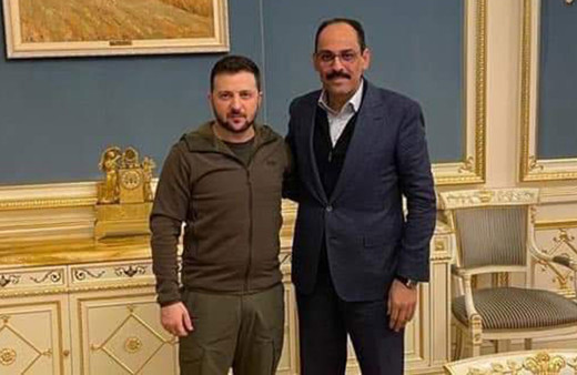 Türkiye'den Kiev'e kritik ziyaret! İbrahim Kalın Zelenski ile bir araya geldi