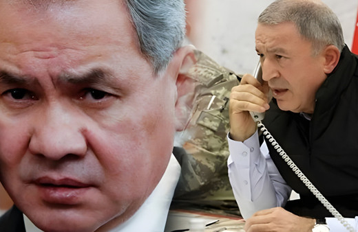 Milli Savunma Bakanı Hulusi Akar, Rus mevkidaşı Şoygu ile telefonda görüştü