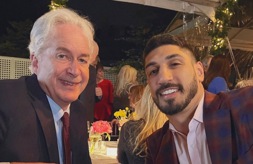 Gülen'in manevi oğlu Enes Kanter CIA Başkanı Burns ile poz verdi Sedat Ergin'den kritik soru