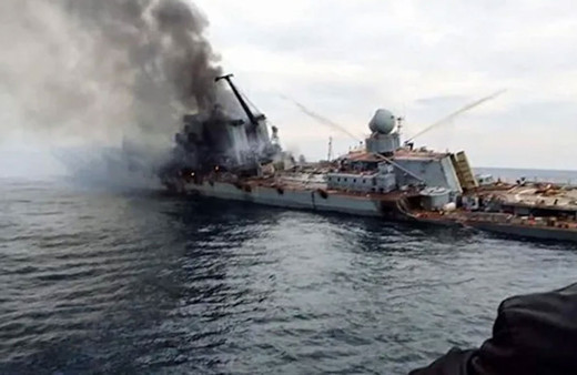 Rus savaş gemisi Moskova'nın batırılmasına ilişkin yeni iddia