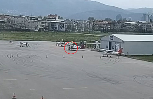 Ölüme böyle gitmişler! Düşen uçağın pilotlarının son görüntüleri ortaya çıktı