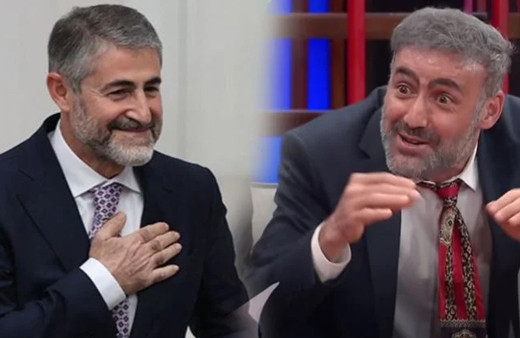 Show TV'nin sansürlediği Güldür Güldür'deki Bakan Nureddin Nebati skeci