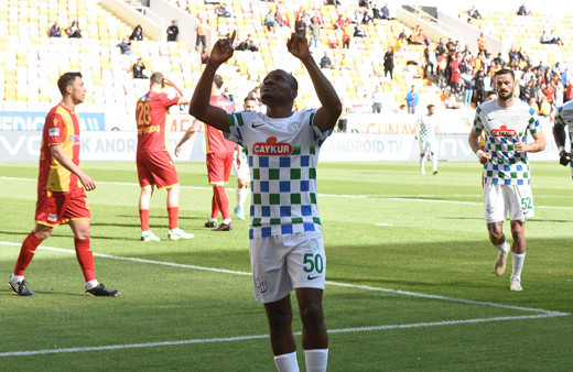 Rizespor konuk olduğu Yeni Malatyaspor'u mağlup etti