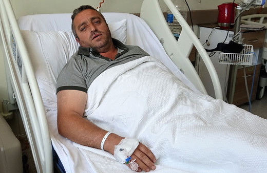 Tokat'ta ayıyla güreşip yenen adam, küçücük keneye yenildi! 'Siz bir de ayının halini görün...'