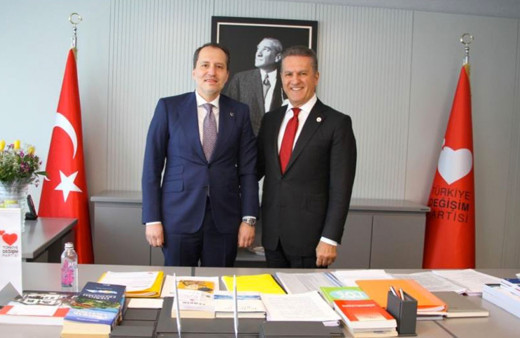 Fatih Erbakan’dan Mustafa Sarıgül’e ziyaret