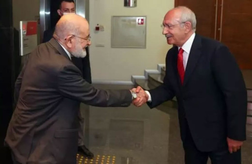 CHP Genel Başkanı Kılıçdaroğlu, Karamollaoğlu ile görüştü