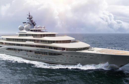 Rus oligark Kamenşçik"in lüks yatı Türkiye'ye geliyor