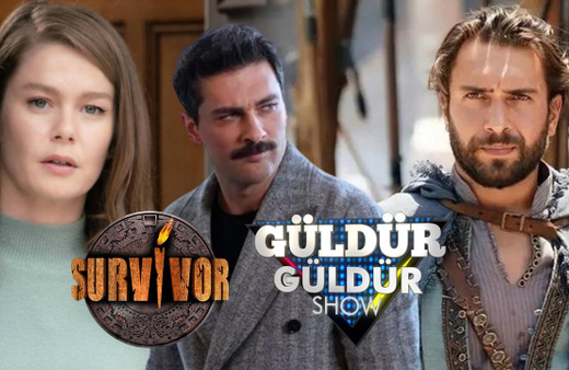 5'ine birden fark attı reytingde zirve bakın kimin oldu: Barbaroslar Camdaki Kız Güldür Güldür Mahkum Survivor