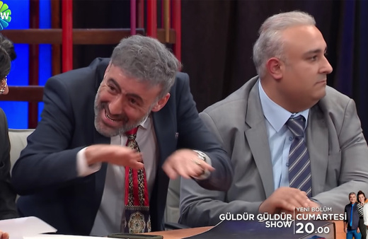 Güldür Güldür Nebati skeci sansürlendi denmişti Show TV Nureddin Nebati'yi yayınlıyor