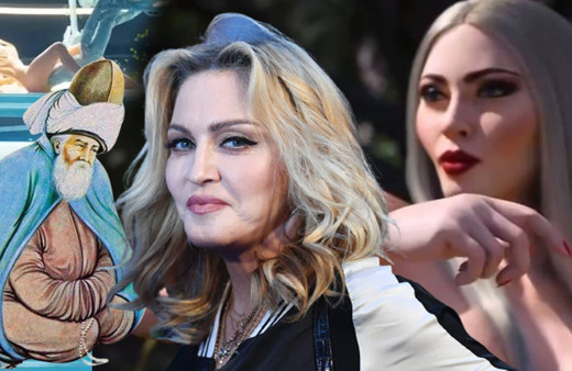 Utanç verici! Cinsel organını satışa çıkardı Mevlana detayı olay oldu: Madonna'ya tepki yağıyor