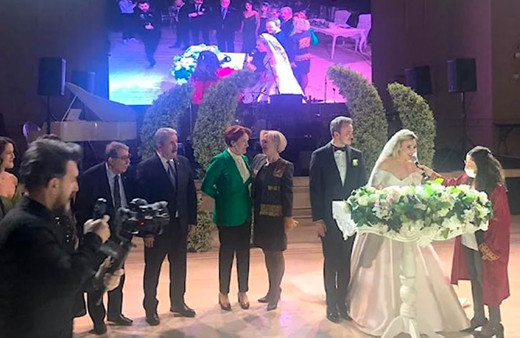 MHP'li Oktay Vural'ın oğlunun düğününde Meral Akşener ve Mustafa Destici şahit oldu