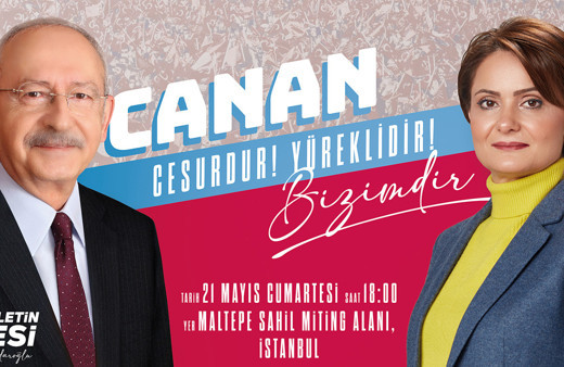 Kemal Kılıçdaroğlu görünce çok kızmış! Canan Kaftancıoğlu'nu hemen sildirten afiş