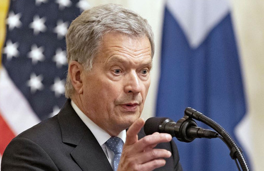 Finlandiya Cumhurbaşkanı Sauli Niinistö: Tavrını son günlerde değiştirdi ve oldukça sert bir tutum aldı