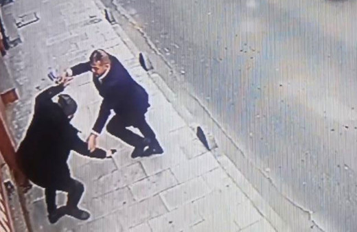 Yolda karşılaştığı kuzenini vurdu! İstanbul'da dehşet anları güvenlik kamerasında