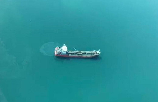 İzmit Körfezi’nde denizi kirleten gemiye 3 milyon 788 bin 628 lira ceza