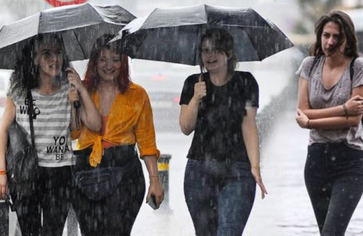 Sakın şemsiyesiz dışarı çıkmayın! Fena yağmur geliyor Meteoroloji uyardı: İstanbul İzmir Ankara Van