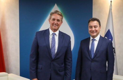 ABD Ankara Büyükelçisi Jeff Flake'ten Ali Babacan'a ziyaret