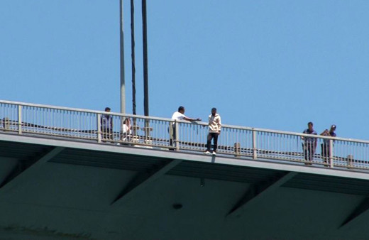 Fatih Sultan Mehmet Köprüsü'nde intihar girişimi