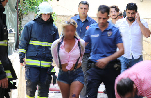 Antalya'da garip olay! Elinde bıçakla 'Ben MOSSAD ajanıyım' diye otel bastı