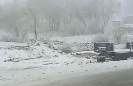 Erzurum'da kar yağışı hayatı olumsuz etkiliyor