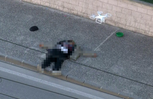 Gaziantep'te canlı bomba paniği! Emniyetin önünde vurulma anı kameraya anbean yansıdı