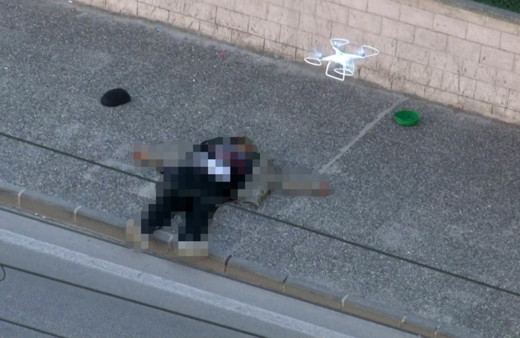 Gaziantep'te canlı bomba paniği! Emniyetin önünde vurulma anı kameraya anbean yansıdı