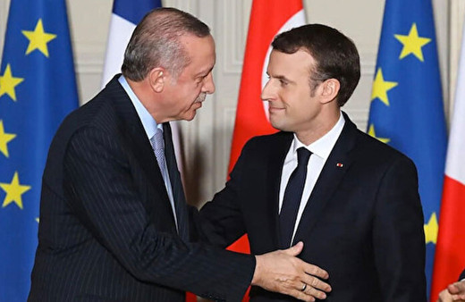 Cumhurbaşkanı Erdoğan, Fransa Cumhurbaşkanı Macron ile görüştü