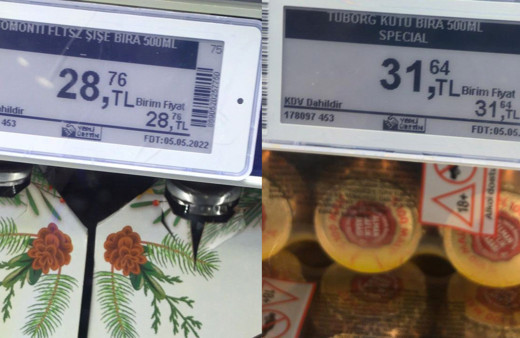 Zincir marketler bira ve rakıya ÖTV zammını anında bindirdi! Fiyatlar uçtu firmalar siparişi kesti