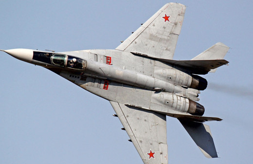 Ukrayna'ya ait 1 adet Mig-29 savaş uçağı düşürüldü