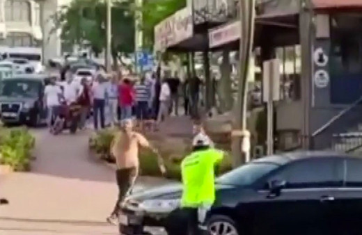 İzmir'de ceza yazdı diye polise böyle saldırdılar