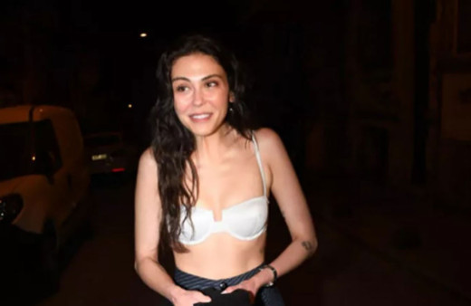 Dilara Aksürek cesur kıyafetleriyle Cihangir'de! "Sevgilinin değil, işimin peşindeyim"