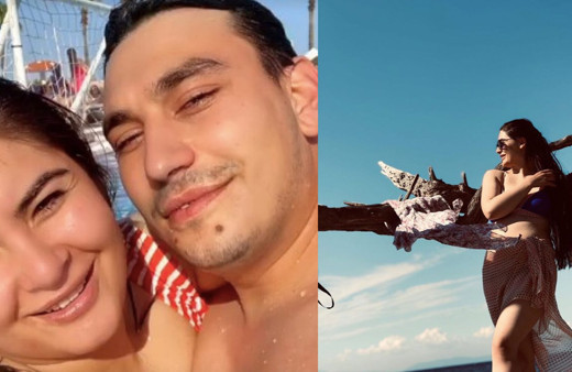 Mini etek, mayo derken şimdi de deri taytıyla gündemde! Hanife'nin tarzı yine dile düştü