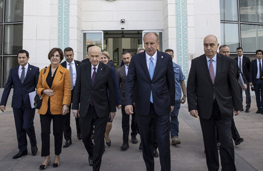 Muharrem İnce'den MHP lideri Bahçeli'ye ziyaret! Yarım saatlik görüşmede ne konuşuldu?