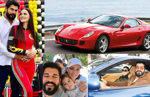 Oğlu Karan istedi Burak Özçivit 3 milyonluk Ferrari'yi kapıya çekti!