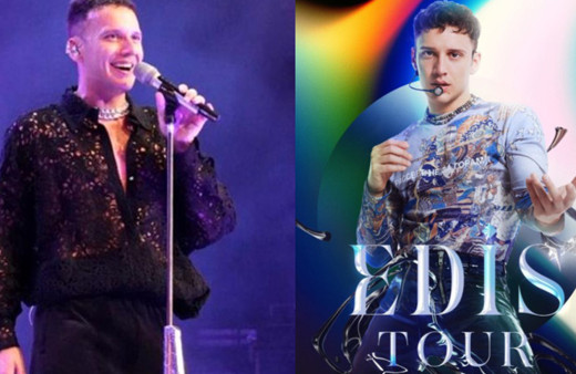 Edis enerjisiyle Harbiye'yi salladı! Kıyafeti Tarkan'a mı özendi dedirtti