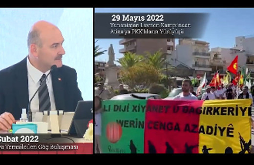 Süleyman Soylu video paylaştı Yunanistan'a tepki