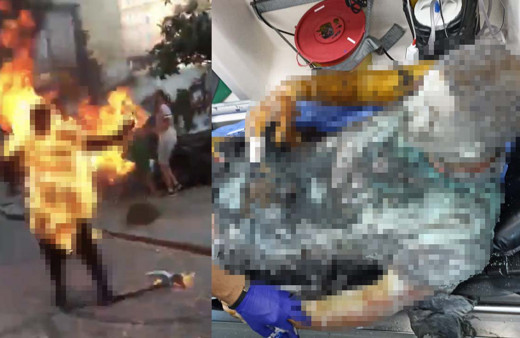 Galata Kulesi'nde gözler önünde kendini yakan adamdan acı haber