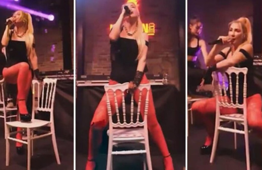 49 yaşındaki Hande Yener Madonna'ya özendi! Siyah mayosuyla büyüledi