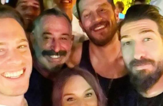 Serenay Sarıkaya'nın eski aşkları Cem Yılmaz ve Kerem Bürsin kanka çıktı!