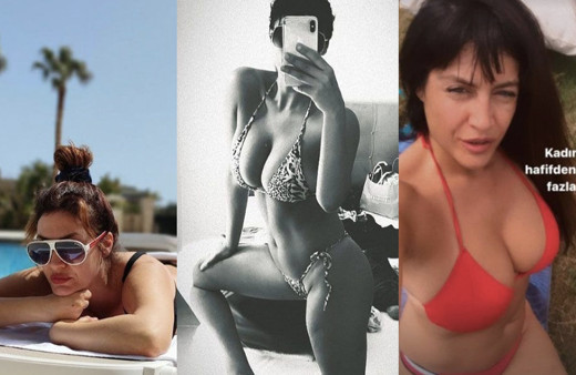 Tuğba Ekinci leoparlı bikini giydi paylaşımına 'altın küçük gelmiş' yorumu yağdı