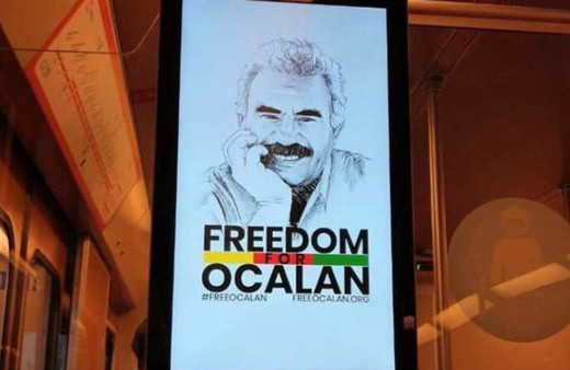 Finlandiya'dan Türkiye'nin inadına hareketlere devam! Öcalan posteri metrolarda