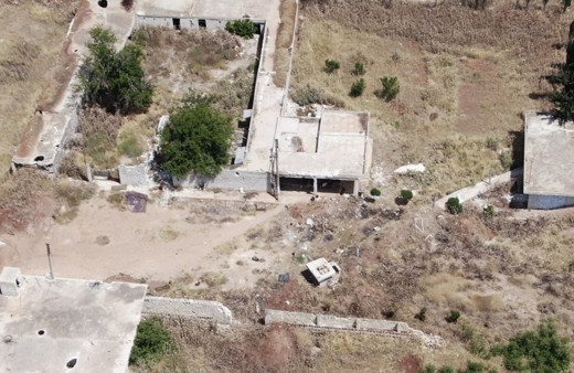 PKK'lı teröristlerin Tel Rıfat ve çevre köylerde hazırlık görüntüleri