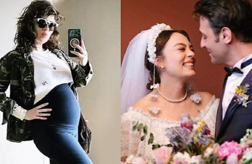 Doğuma gün sayan Demet Evgar'ın masaj sonrası karnı burnunda pozları