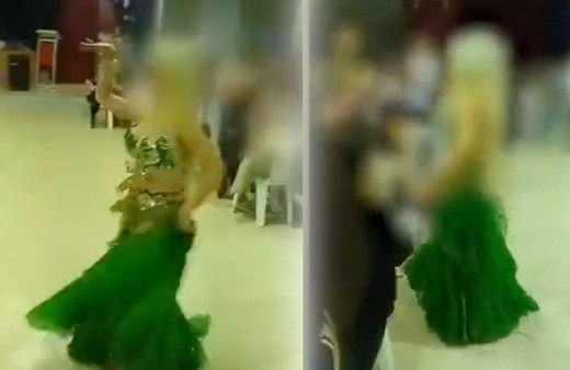 İmam Hatip Ortaokulu'nda dansözlü parti! Gelir elde etmek için yaptılar