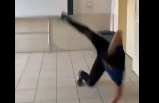 Kur’an-ı Kerim'e tekme atan lise öğrencisi büyük tepki çekti olay görüntüler