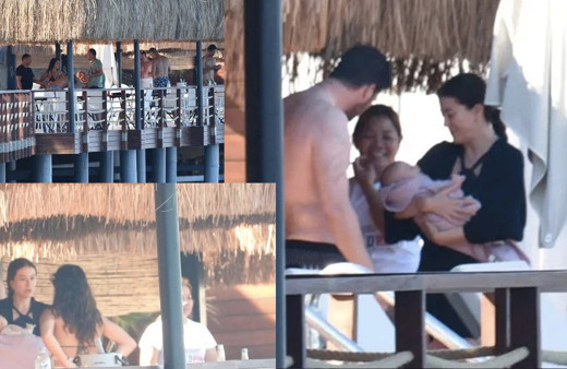 Kıvanç Tatlıtuğ'un oğlu Kurt Efe ilk kez görüntülendi! Adeta babasının kopyası