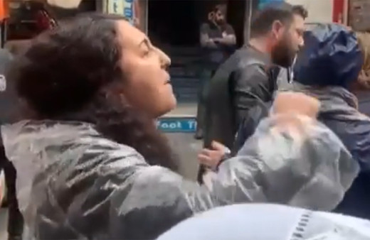 HDP'nin İstanbul'daki skandal yürüyüşü! PKK elebaşı Abdullah Öcalan'a özgürlük istedi!