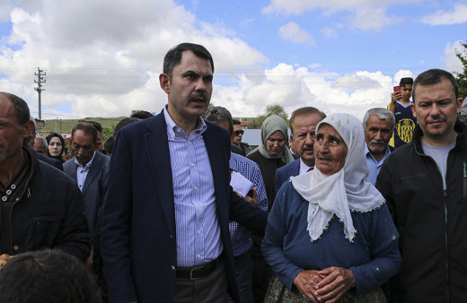 Bakan Kurum felaketin yaşandığı Haymana'da! Tek tek dinledi