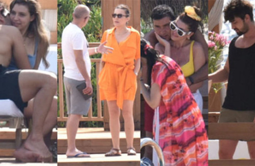 Ünlülerin tatil pozları ortalığı kasıp kavurdu